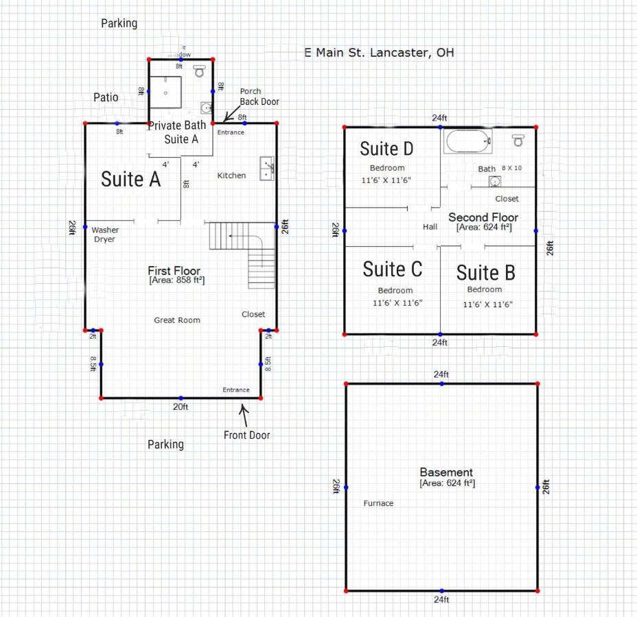 Lancaster House Vila Exterior foto